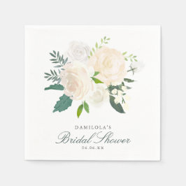 Ivory Dreams Brautparty Serviette