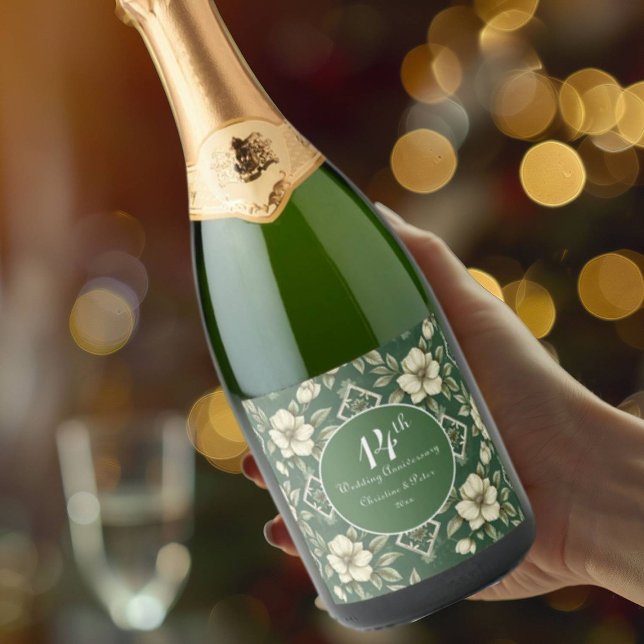 Ivory Floral und Emerald Wedding Jahrestag (Von Creator hochgeladen)