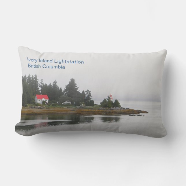 Ivory Island Lightstation Lendenkissen (Vorderseite)