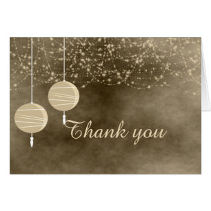 Ivory Lanterns Vielen Dank Note Card