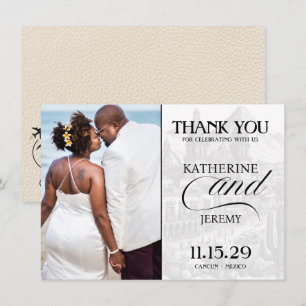 Ivory Mexico Passport Dankeskarte