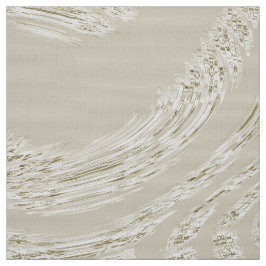 Ivory Polyester Poplin Fabric Stoff