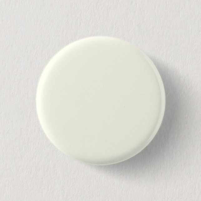 Ivory Solid Color Button (Vorderseite)