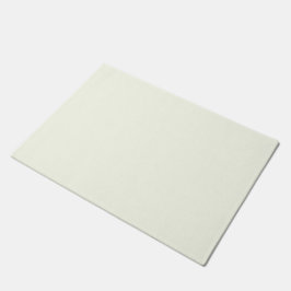 Ivory Solid Color Fußmatte