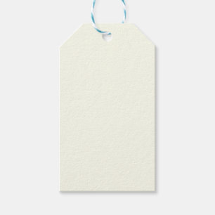 Ivory Solid Color Geschenkanhänger