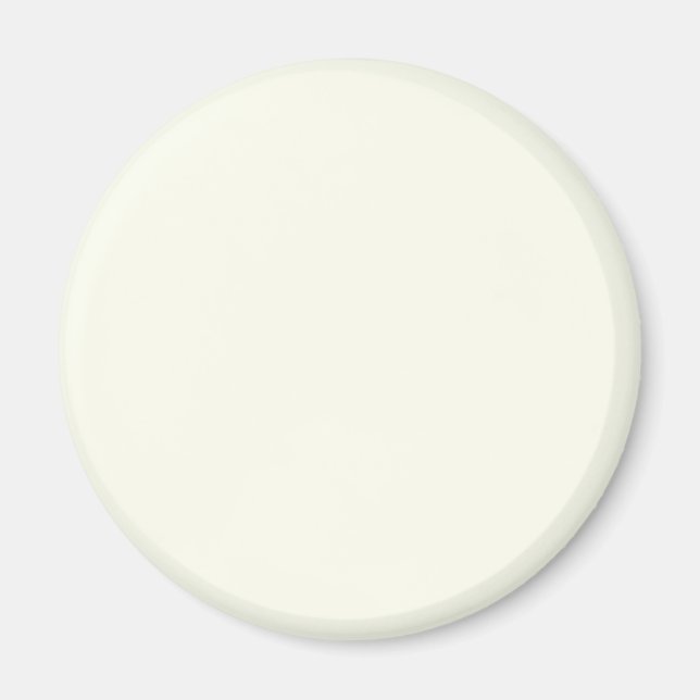 Ivory Solid Color Magnet (Vorne)