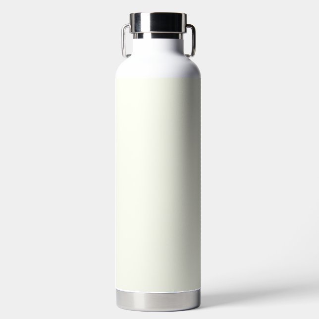 Ivory Solid Color Trinkflasche (Vorderseite)