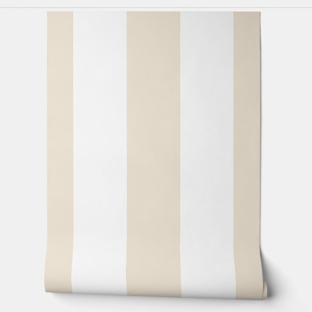Ivory stripes tapete (Abrollen)