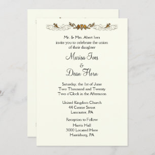 Ivory Wedding Invitations