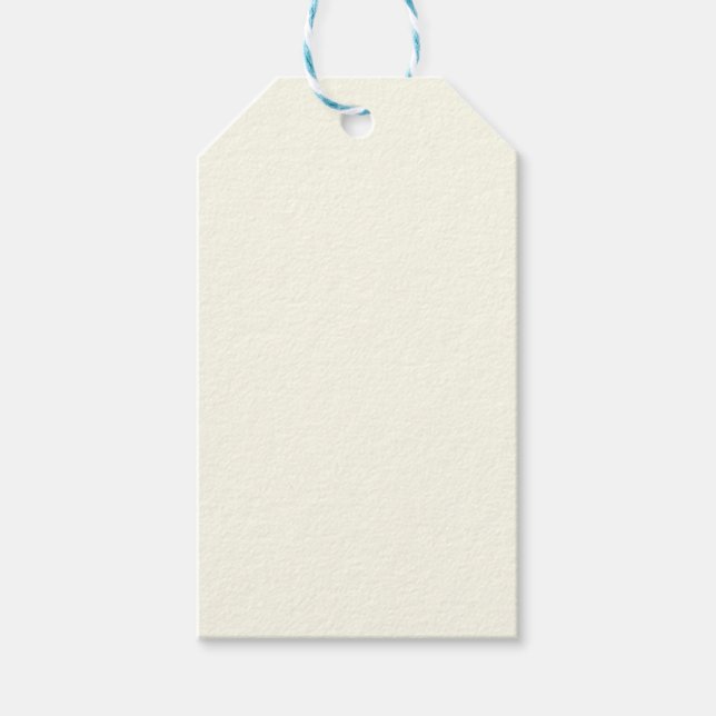 Ivory White Geschenkanhänger (Vorderseite)