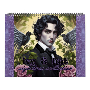 Ivy and Bat Signature Collection Art-Kalender Kalender
