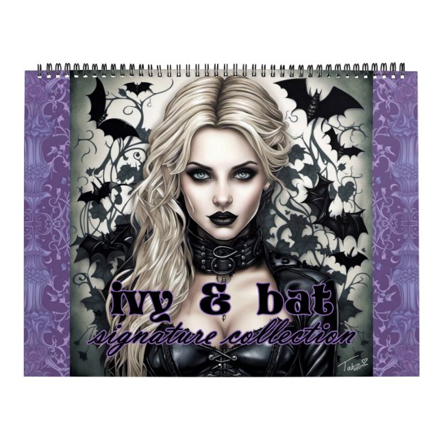 Ivy and Bat Signature Collection Art-Kalender Kalender (Titelbild)