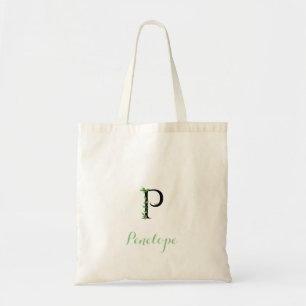 Ivy Design auf Monogram P Tote Bag Tragetasche