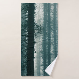 Ivy Forest Nature Foto Badehandtuch
