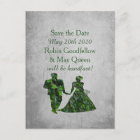 Ivy Green Man & Lady Handfasting Save the Date
