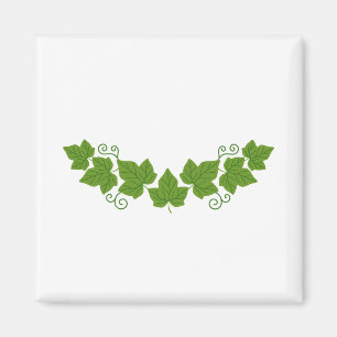 Ivy Leaf Border Magnet