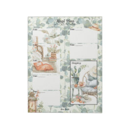 Ivy League 7 Day Blank Meal Planner Notizblock