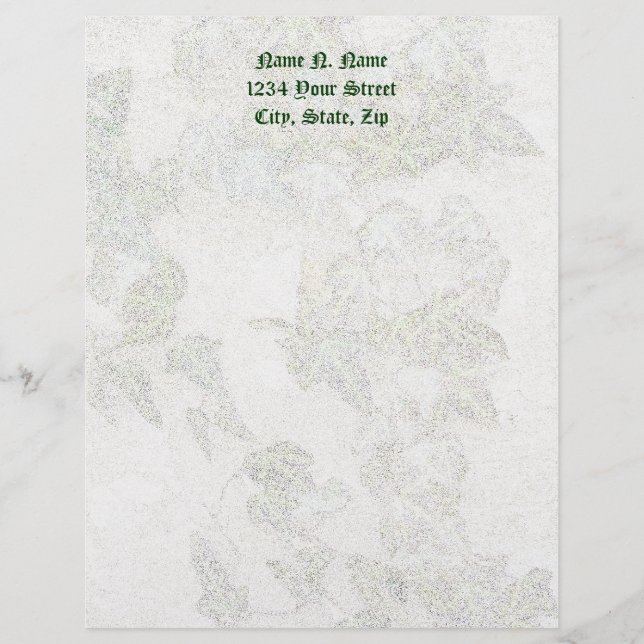 Ivy on Tree Letterhead Stationierung Briefbogen (Vorderseite)