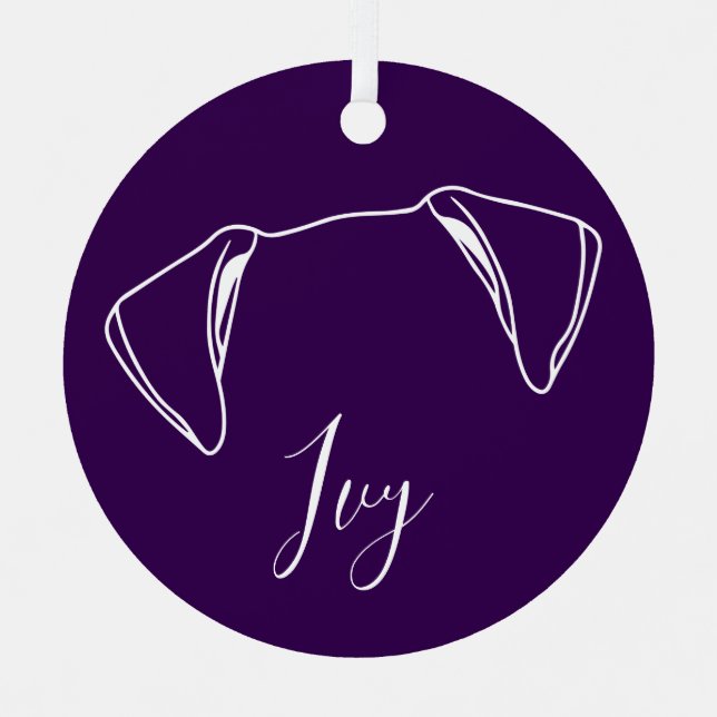 Ivy Ornament (Paw Prints) (Vorderseite)