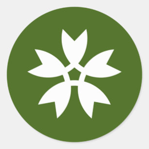 Iwakuni, Yamaguchi Runder Aufkleber