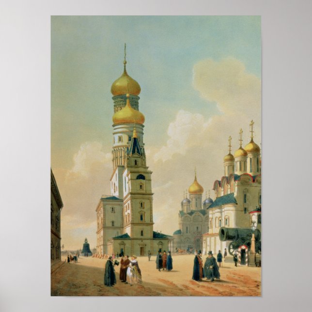 Iwan der Große Glockenturm in Moskau Poster (Vorne)