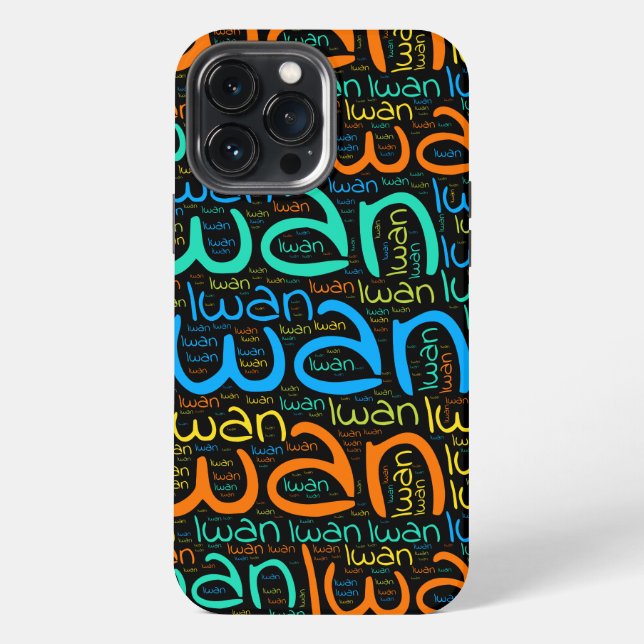 Iwan iPhone 13 Pro Max Hülle (Rückseite)