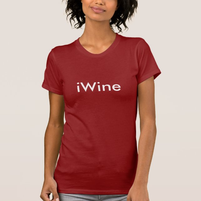 iWine T-Shirt (Vorderseite)