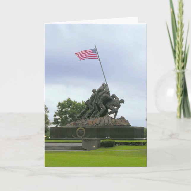Iwo Jima, Carte de jour pour vétérans (Devant)