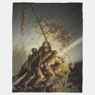 IWO JIMA FLEECEDECKE