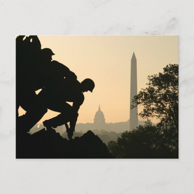 Iwo Jima Morning Postcard Postkarte (Vorderseite)