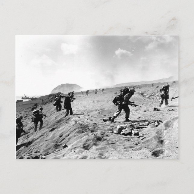 Iwo Jima Postkarte (Vorderseite)