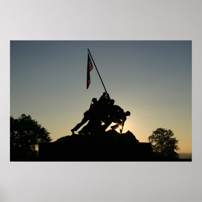 Iwo Jima Sunrise Poster (Vorne)