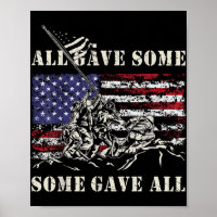 Iwo Jima Wwii Veteran 4. Juli Armee USA Flaggensta