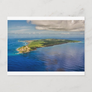 Iwo to Iwo Jima Island Postkarte