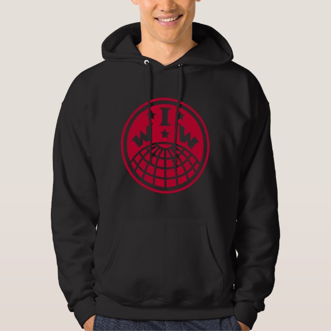 IWW-Logo Hoodie (Vorderseite)