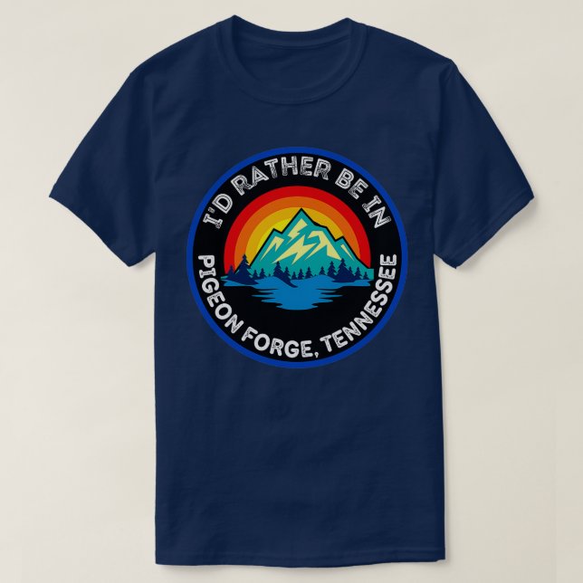 Ix27d eher in Tauben Schmiede Tennessee Berg. T-Shirt (Design vorne)
