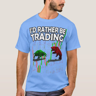 Ix27d statt Bull gegen Bear Stock Market T-Shirt