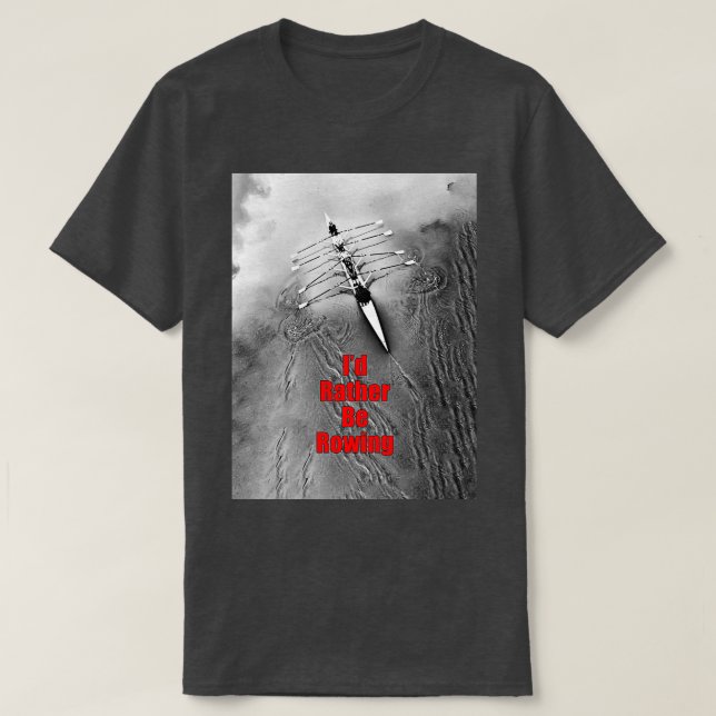 Ix27d statt Rudern 2 T-Shirt (Design vorne)
