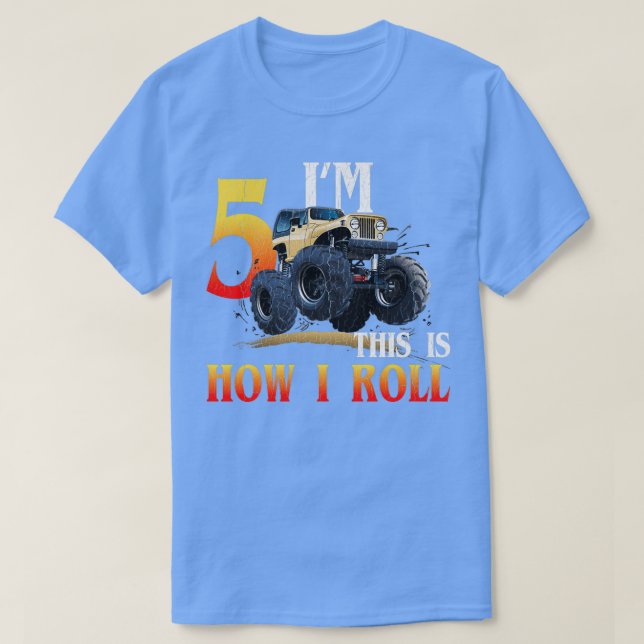 Ix27m 5 So Roll ich 5 T-Shirt (Design vorne)