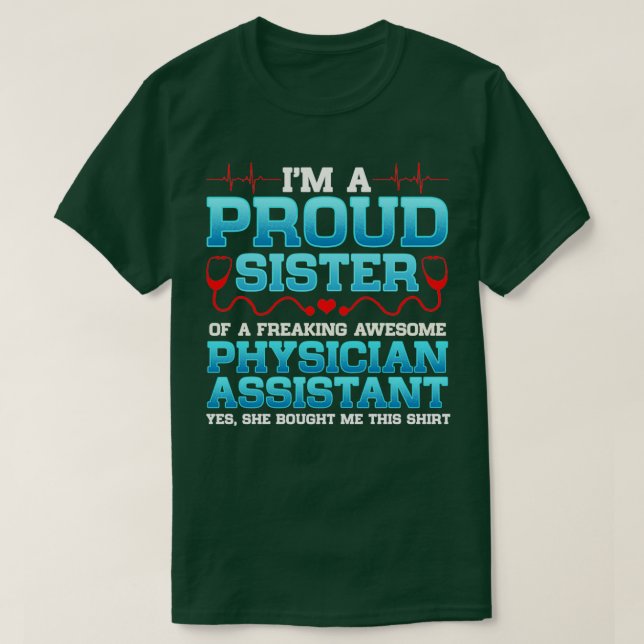 Ix27m eine stolze Schwester einer Freakin Phantast T-Shirt (Design vorne)