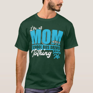 Ix27m Mama und Schulbusfahrerin Mama T-Shirt