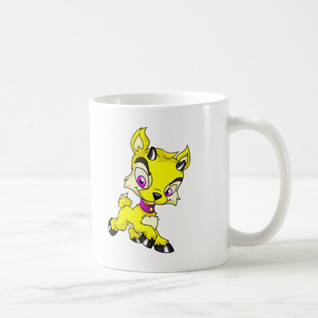 Ixi Gelb Kaffeetasse (Rechts)