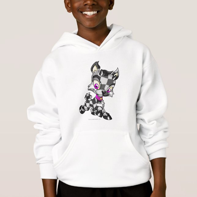 Ixi kariert hoodie (Vorderseite)