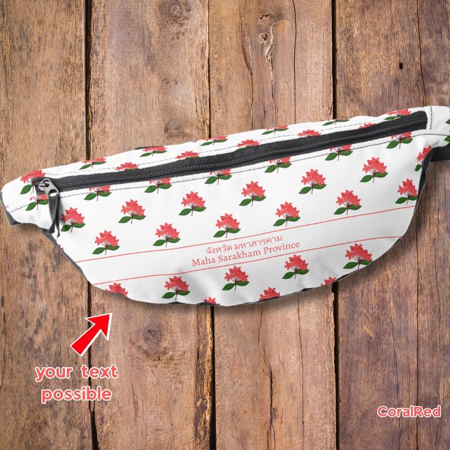 Ixora Coccinea, Blume Maha Sarakham Bauchtasche (Von Creator hochgeladen)