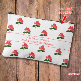 Ixora Coccinea, Blume Maha Sarakham Zubehörtasche