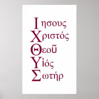 IXOYE Acrostic (rot)