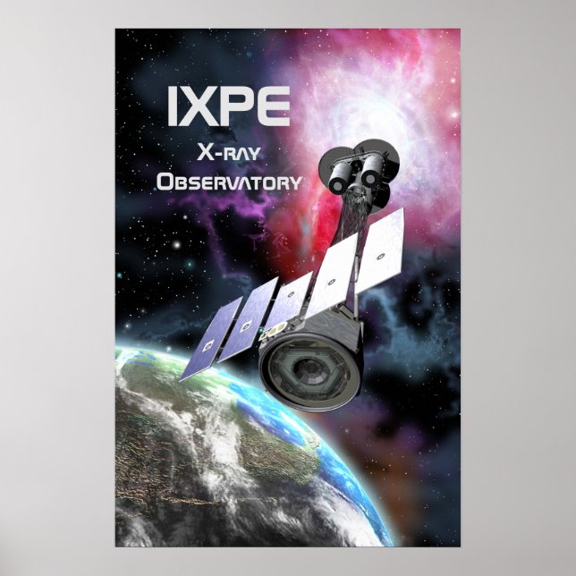 IXPE-Röntgenobservatorium Poster (Vorne)
