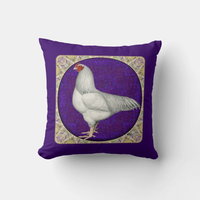 Ixworth Rooster Kissen (Vorderseite)