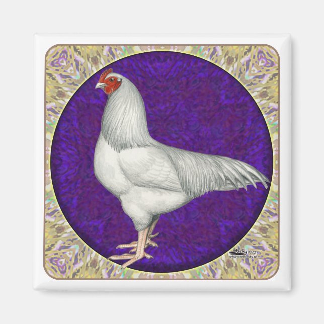 Ixworth Rooster Magnet (Vorne)