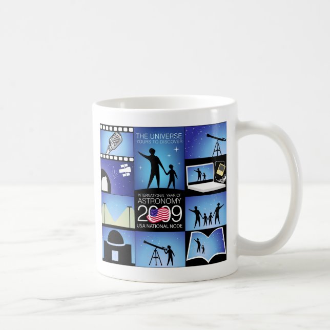IYA2009 - Noeud des USA : Tasse classique 11 onces (Droite)